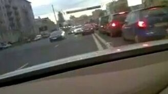 Каково ехать по встречке - смотреть видео (1:21)