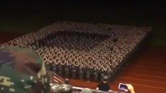 Женская китайская армия - смотреть видео (1:58)