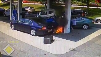 Аварии на АЗС - смотреть видео (8:38)