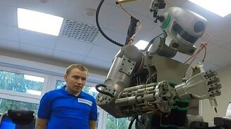 Российский робот - смотреть видео (4:07)