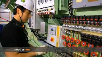 Двигатель в 109 000 лошадиных сил - смотреть видео (1:31)