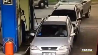 Водители портят АЗС - смотреть видео (5:23)