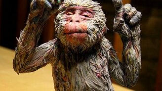 Скульптуры из газет - смотреть видео (1:37)