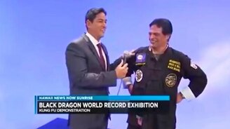 Репортёр - мастер кунг фу - смотреть видео (2:04)