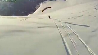 Адреналин в снежных горах - смотреть видео (3:35)