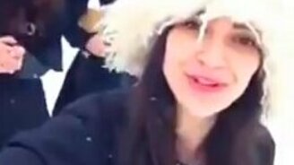 Грузинки поют зимой - смотреть видео (3:03)