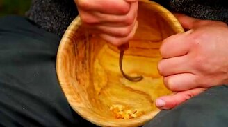 Создание деревянной чаши - смотреть видео (5:48)