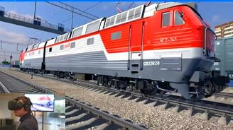 Виртуальный тренажёр электромеханика РЖД - смотреть видео (3:23)