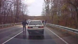 Упало дерево на дороге? Не проблема! - смотреть видео (3:44)