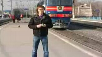 Опоздал на поезд, зато прославился - смотреть видео (1:12)