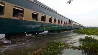 Экстремальная железная дорога - смотреть видео (4:50)