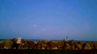 Загадочное явление над озером - смотреть видео (2:44)