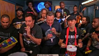 Металлика и школьные инструменты - смотреть видео (2:43)