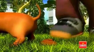 Собака с какашками - смотреть видео (0:15)