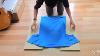 Если надо сложить сотню футболок - смотреть видео (0:27)