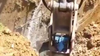 Спасли медведя из-под земли - смотреть видео (4:08)