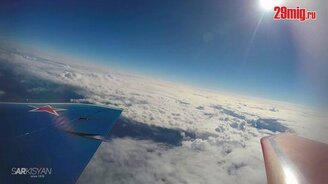 Полёт туристки в стратосферу - смотреть видео (3:56)