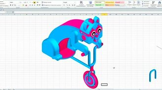 Рисование в Эксель - смотреть видео (5:11)