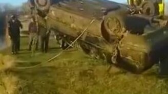 Достали со дна авто с сюрпризом - смотреть видео (1:44)