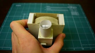 Двигатель из бумаги - смотреть видео (1:42)