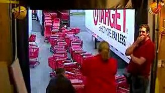 Тележки посыпались - смотреть видео (1:21)