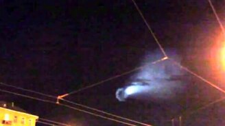 Загадка в небе над Омском - смотреть видео (0:40)