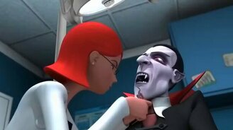 Мультик про Дракулу у стоматолога - смотреть видео (2:50)