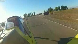 Работа пилота-опрыскивателя от первого лица - смотреть видео (1:54)