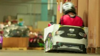 Дрифт в картонной коробке - смотреть видео (4:22)