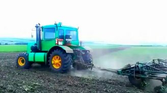 Уникальные самодельные трактора - смотреть видео (8:34)
