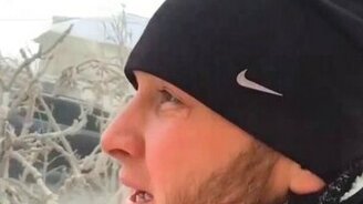 Когда русскому человеку холодно - смотреть видео (0:11)