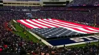 Хлипкий американский флаг - смотреть видео (1:46)