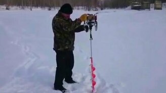 Человек против бура - смотреть видео (0:58)