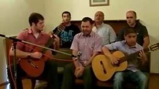 Грузины и русские песни - смотреть видео (5:28)