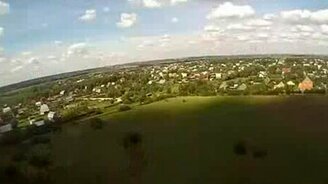 Коровы и самолёт - смотреть видео (2:20)