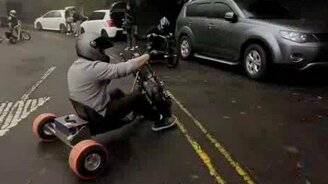 Экстремальный трайкдрифтинг - смотреть видео (2:38)