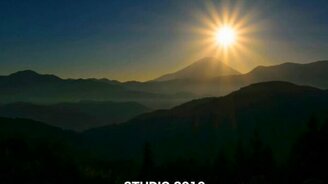 Редкое природное явление «Бриллиант Фудзи» - смотреть видео (0:57)