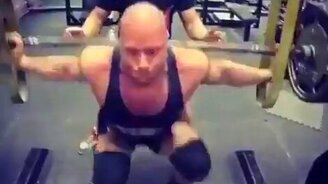 Подъём штанги на роликах - смотреть видео (0:28)