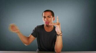 Танец пальцами - смотреть видео (1:47)