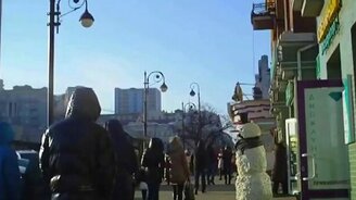 Жуткий снеговик - розыгрыш - смотреть видео (4:08)