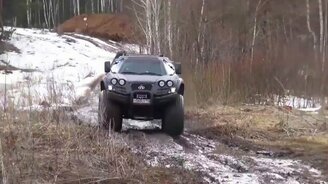 Мощный вездеход Викинг - смотреть видео (2:08)