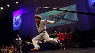 Мастер тхэквондо - смотреть видео (1:56)