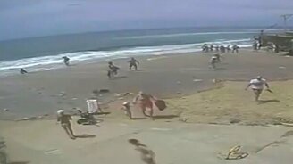 Непредсказуемое море - смотреть видео (0:30)