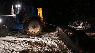 Из одной аварии в другую - смотреть видео (1:38)