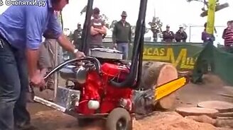 Супербыстрые бензопилы - смотреть видео (3:43)