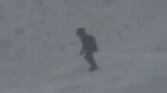 Ребёнок против чёрной пурги - смотреть видео (1:41)