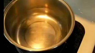 Опыт с водой - смотреть видео (1:18)