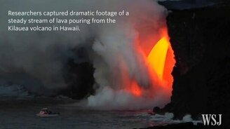 Прорвало вулкан - смотреть видео (1:03)