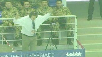 У оператора прорвался талант - смотреть видео (0:32)