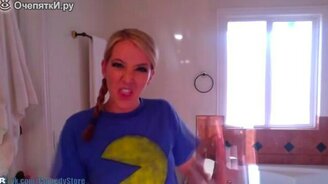 Что девушки делают утром в ванной - смотреть видео (1:37)